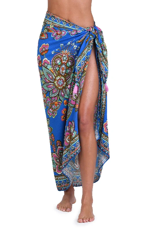 Sunshine 79 Beatnik Blossoms Pareo Wrap