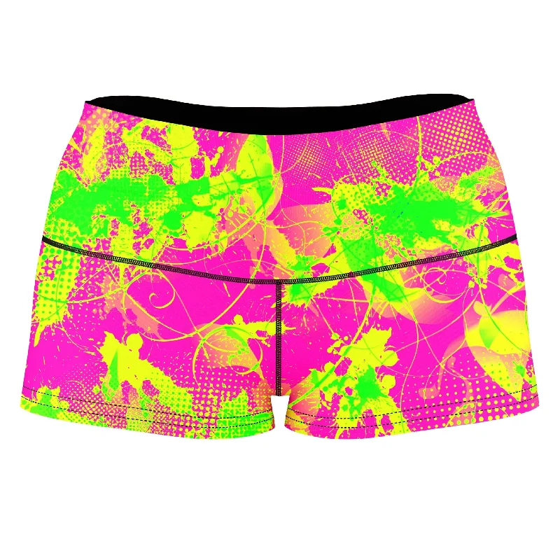 80s Baby High-Waisted Women's Shorts