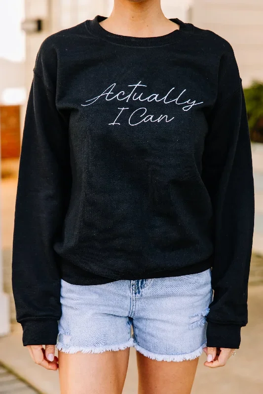 actually-i-can-black-graphic-sweatshirt