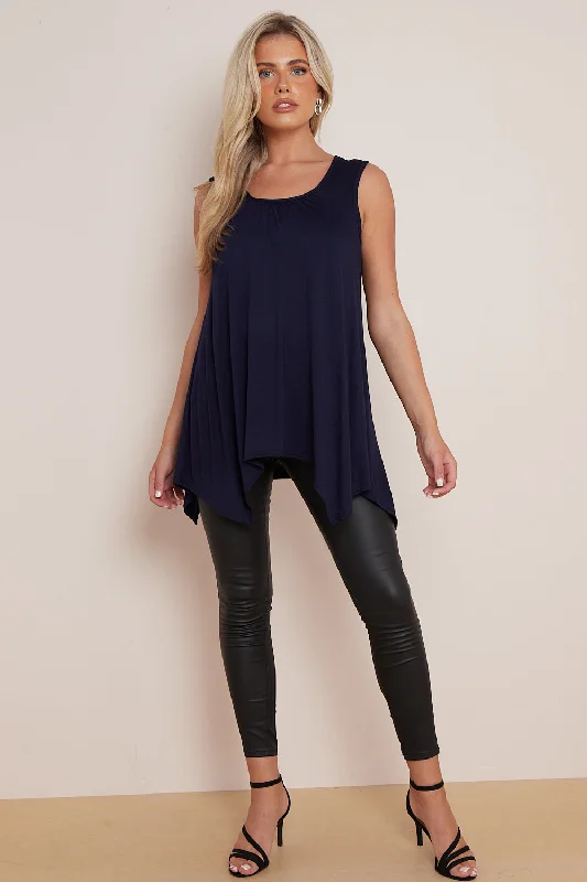 aftershock-london-navy-sleeveless-top-with-asymmetric-hem