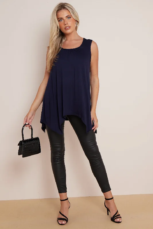 aftershock-london-navy-sleeveless-top-with-asymmetric-hem