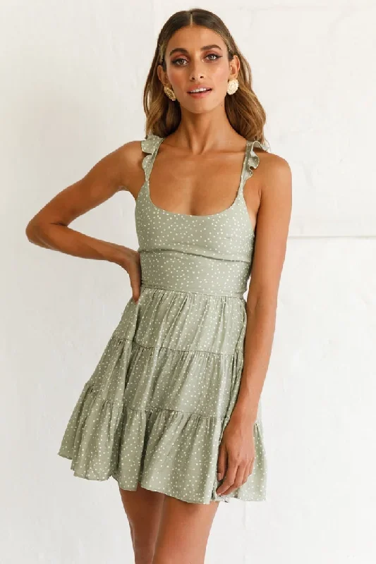 allegra-fluted-hem-lace-up-back-dress-olive