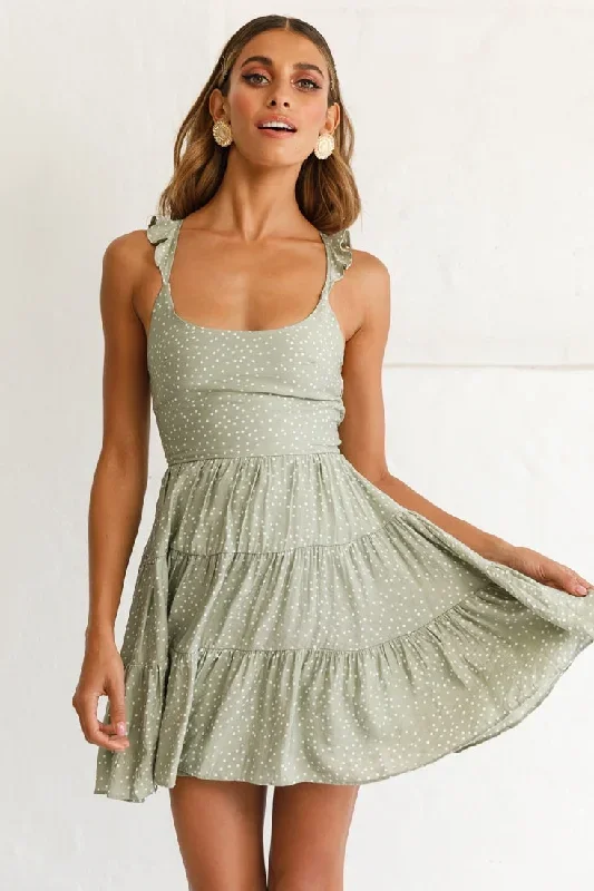 allegra-fluted-hem-lace-up-back-dress-olive