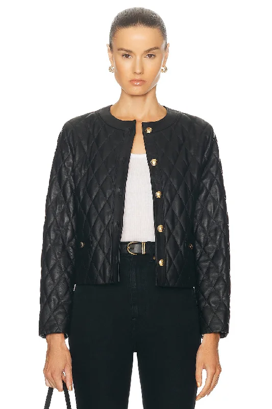 Amy Quilted Leather Jacket