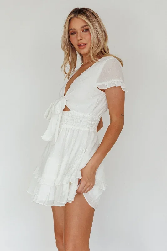 anthea-bow-tie-short-sleeve-frill-dress-white