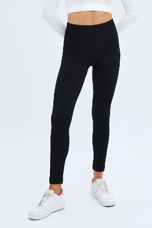 black-fleece-leggings-seamless-bs0634a-84j