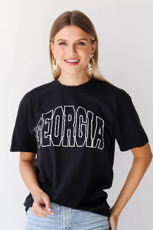 black-georgia-tee