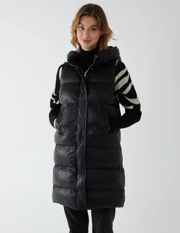 Hooded Puffer Gilet