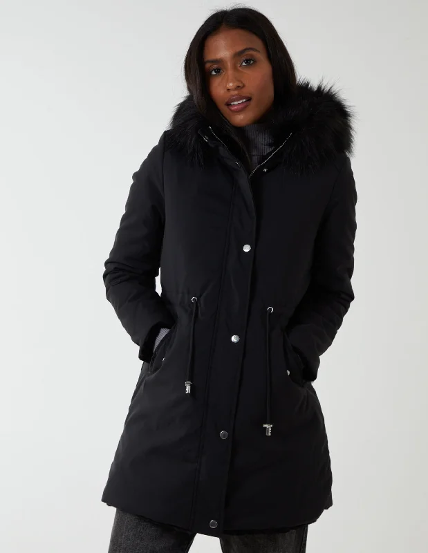 black-reversable-fur-trench-jacket