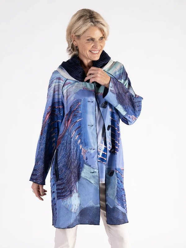 blue-multi-abstract-butterfly-print-reversible-raincoat