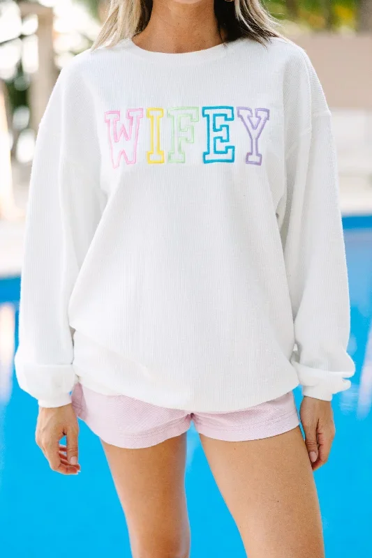 bride-white-rainbow-embroidered-corded-sweatshirt