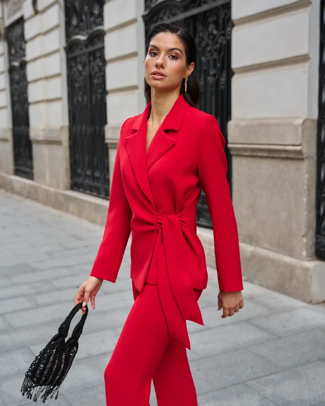 Chaqueta Serena Rojo