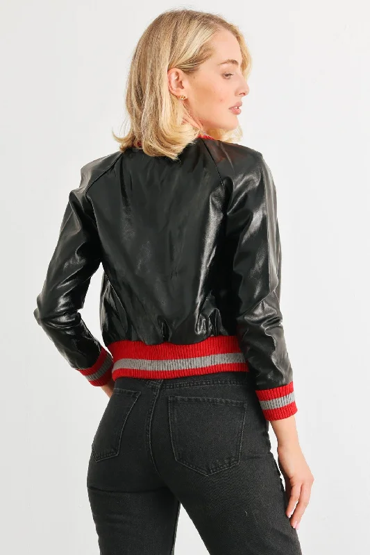 comme-pu-leather-baseball-collar-long-sleeve-jacket