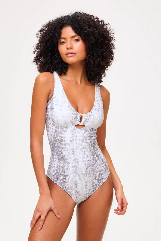 Snake Rectangle Swimsuit