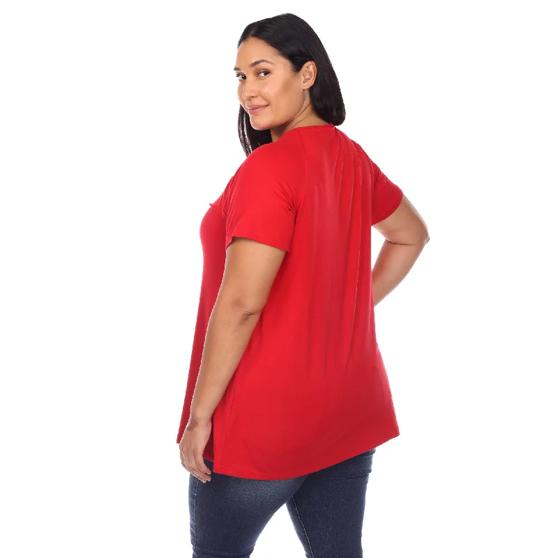 crisscross-cutout-short-sleeve-top-plus