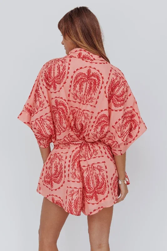 daytona-beach-button-up-romper-print-peach