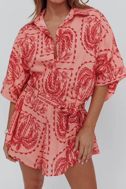 daytona-beach-button-up-romper-print-peach