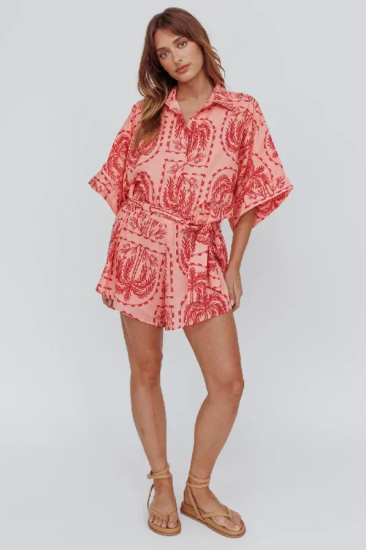 daytona-beach-button-up-romper-print-peach