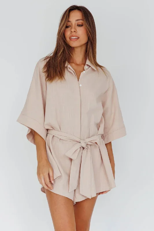 daytona-beach-button-up-romper-sand