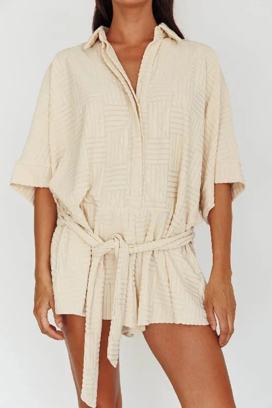 daytona-beach-button-up-romper-textured-beige