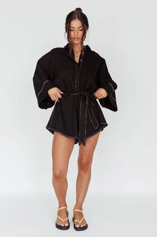 daytona-beach-long-sleeve-shirt-romper-black