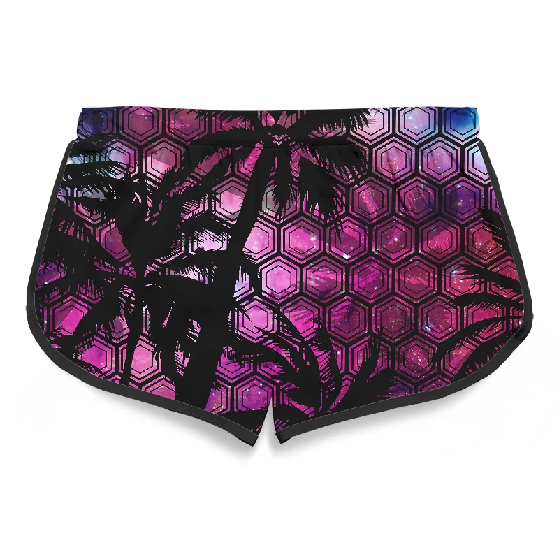 galaxy-in-my-palm-womens-retro-shorts