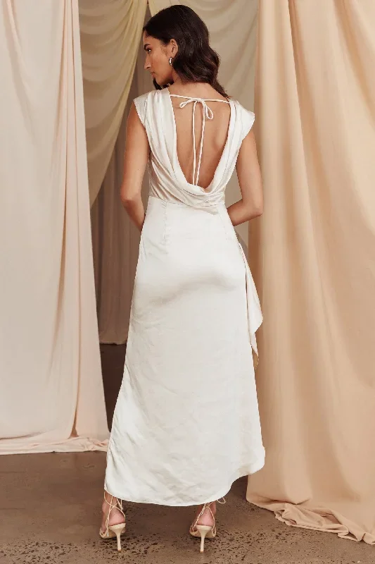 grecian-cap-sleeve-cowl-back-dress-champagne