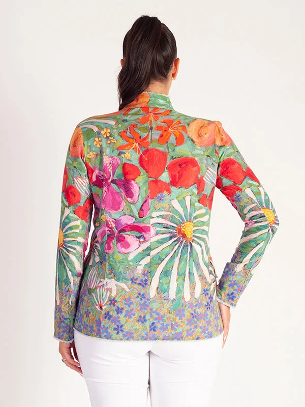 green-multi-tropical-print-linen-jacket