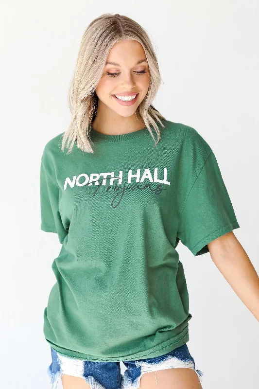 green-north-hall-trojans-tee