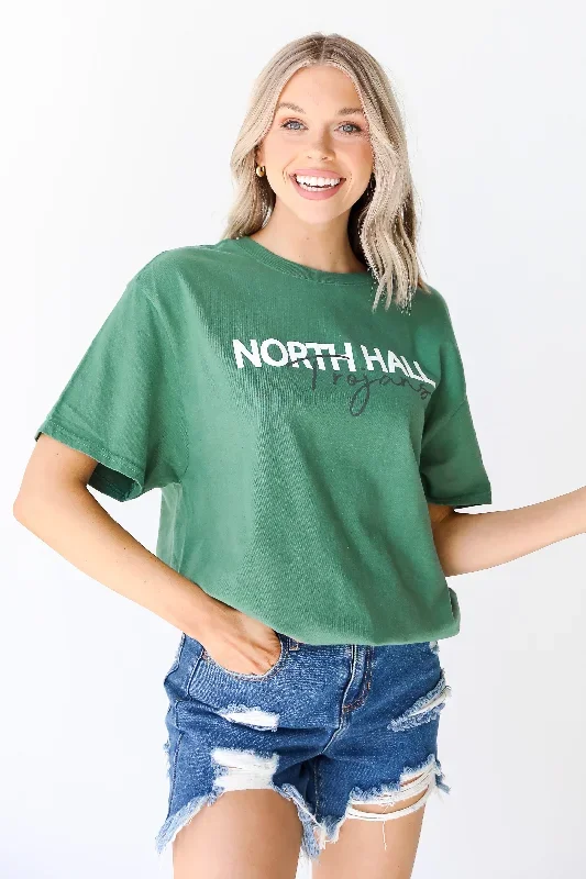 green-north-hall-trojans-tee