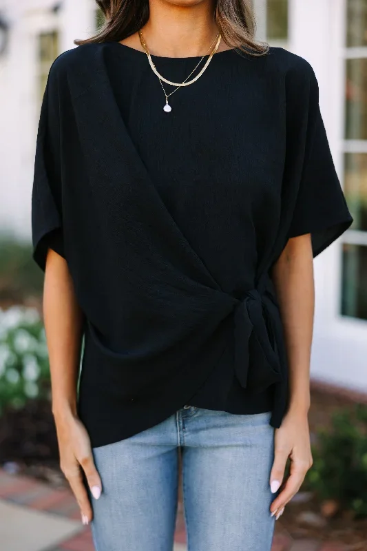 happy-thoughts-black-tied-blouse