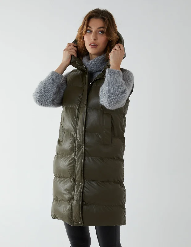 Hooded Puffer Gilet