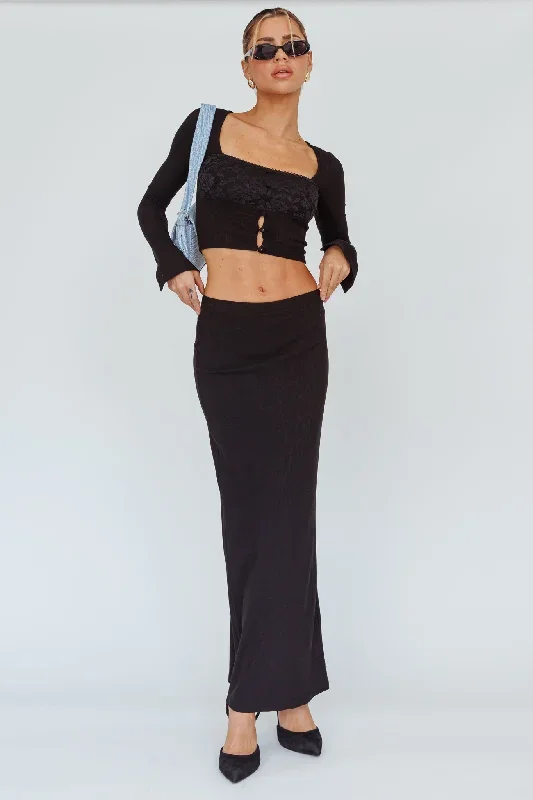 lauryn-stretch-maxi-skirt-black