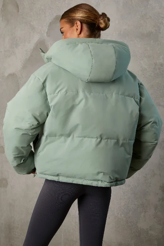 layer-up-reversible-puffer-with-repeat-logo-iceberg-green