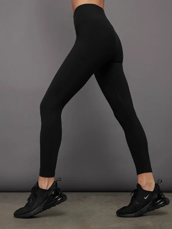 High Rise Legging in Melt - Black