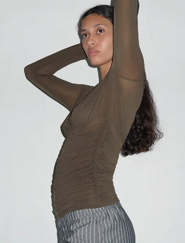 lil-delicate-sheer-long-sleeved-drape-top-brown