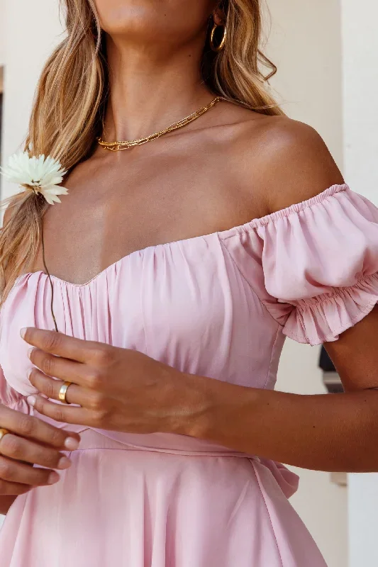 linka-off-shoulder-tie-back-romper-blush