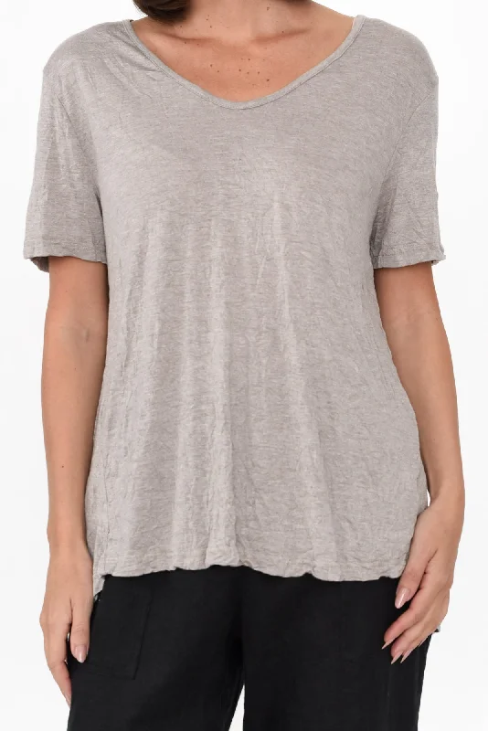 marley-taupe-cotton-short-sleeve-top