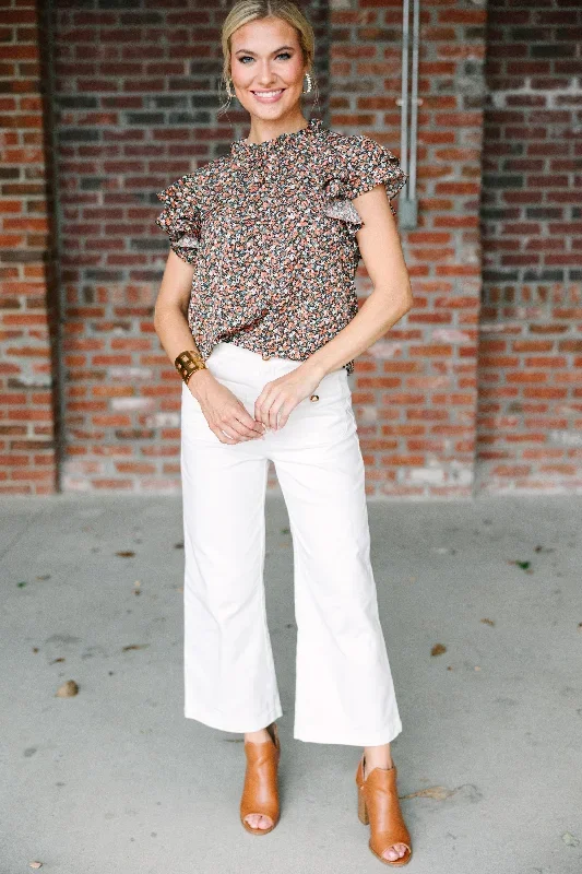 on-my-heart-brown-ditsy-floral-blouse