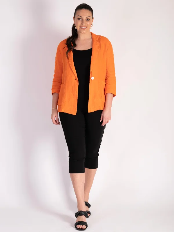 orange-linen-jacket-with-lace-back-panel