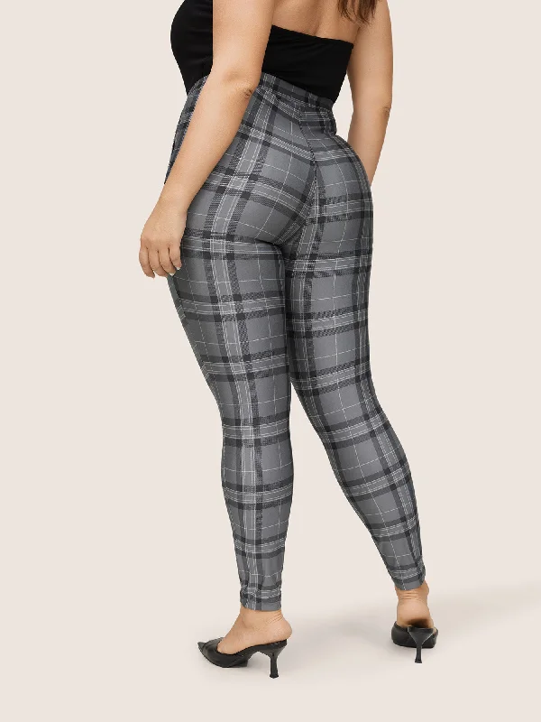 plaid-high-rise-slant-pocket-skinny-leggings