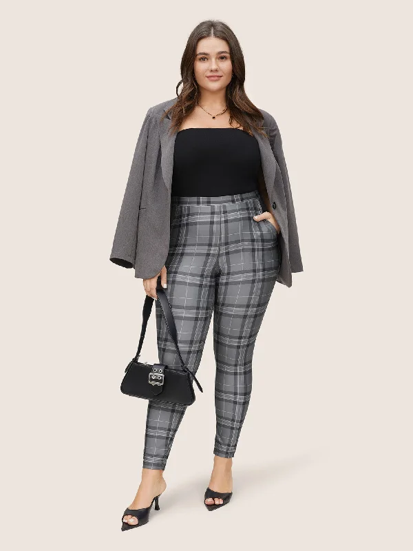 plaid-high-rise-slant-pocket-skinny-leggings