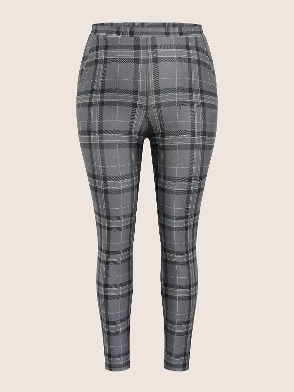 plaid-high-rise-slant-pocket-skinny-leggings