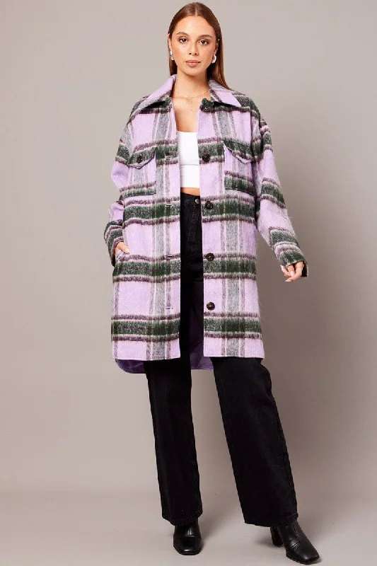 purple-check-coat-long-sleeve-collared-check-faux-wool-oj1208-36wb-1