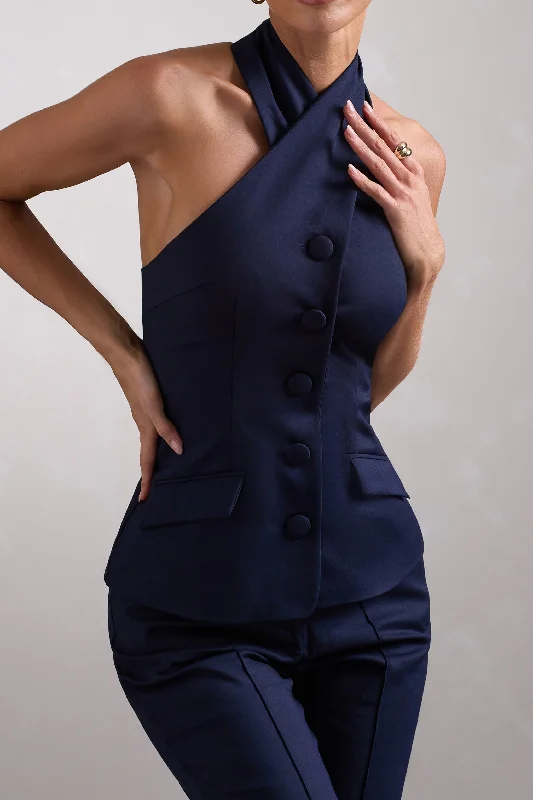 remi-navy-cross-halter-neck-tailored-sleeveless-blazer-top-cl128290015