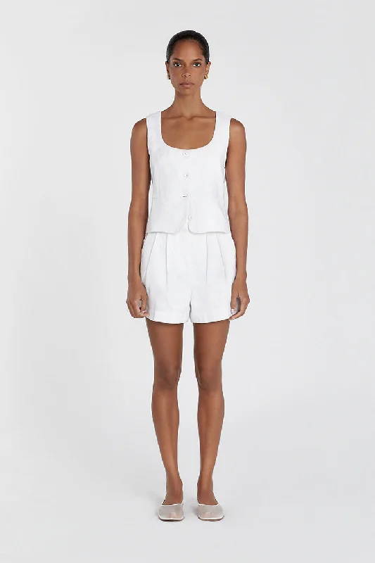 rhyhe-white-linen-short