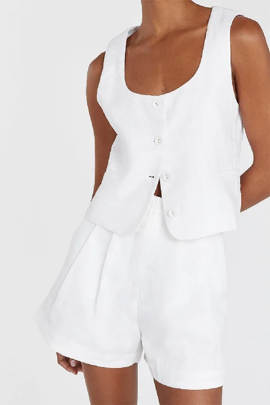 rhyhe-white-linen-short