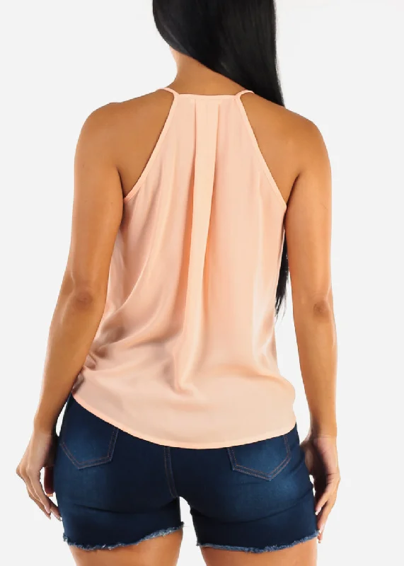 sleeveless-surplice-chiffon-cami-top-peach-t13458peach