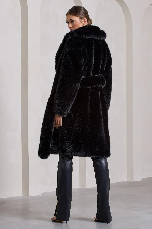 slopeside-black-long-belted-faux-fur-coat-cl129537002