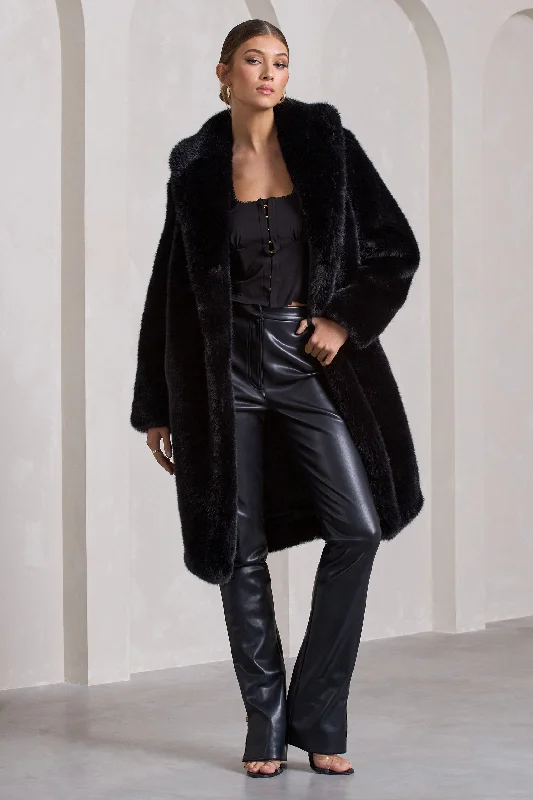 slopeside-black-long-belted-faux-fur-coat-cl129537002